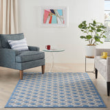 nourison aloha alh26 blue grey rug