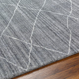 surya highland hhd 2301 silver gray rug