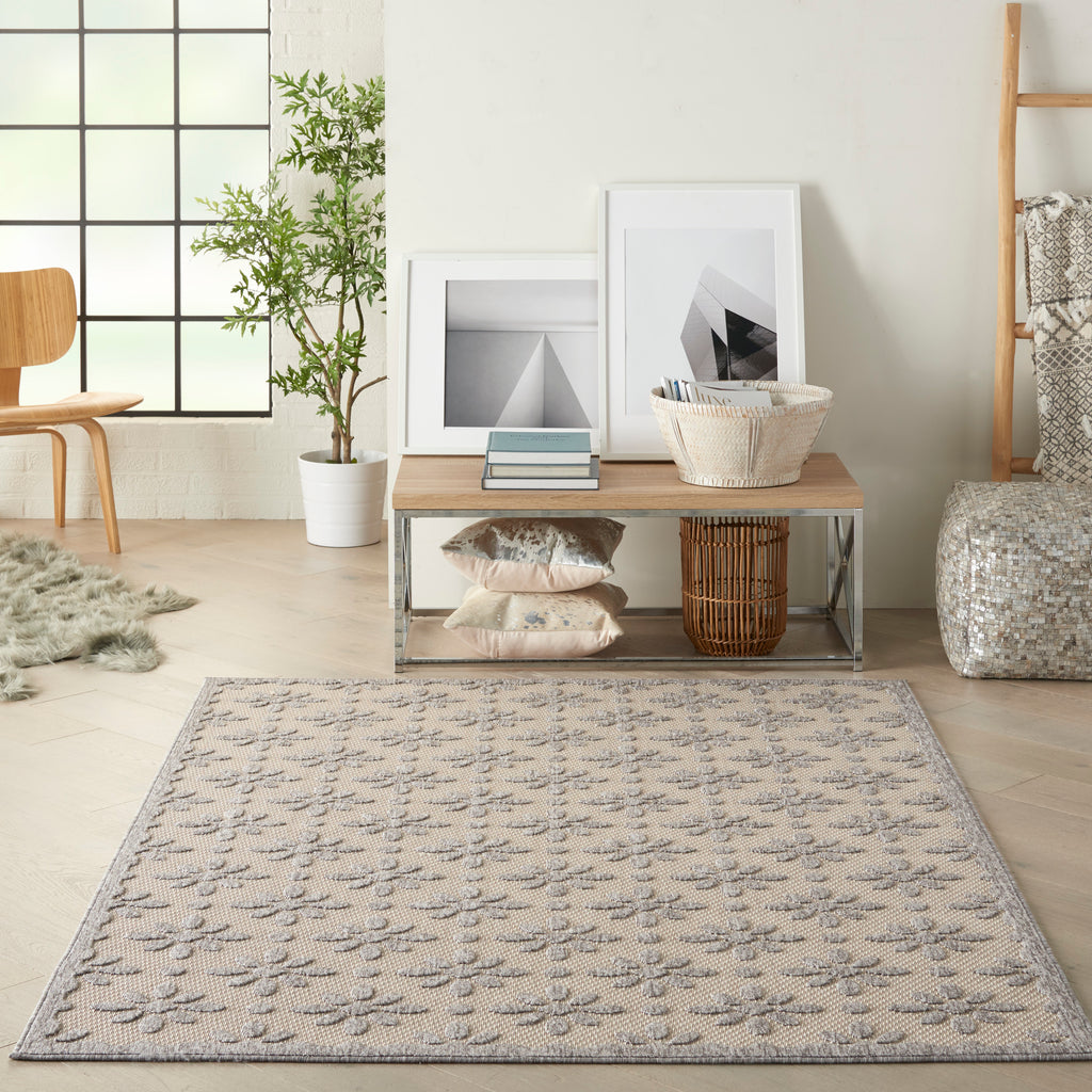 nourison cozumel czm03 cream rug