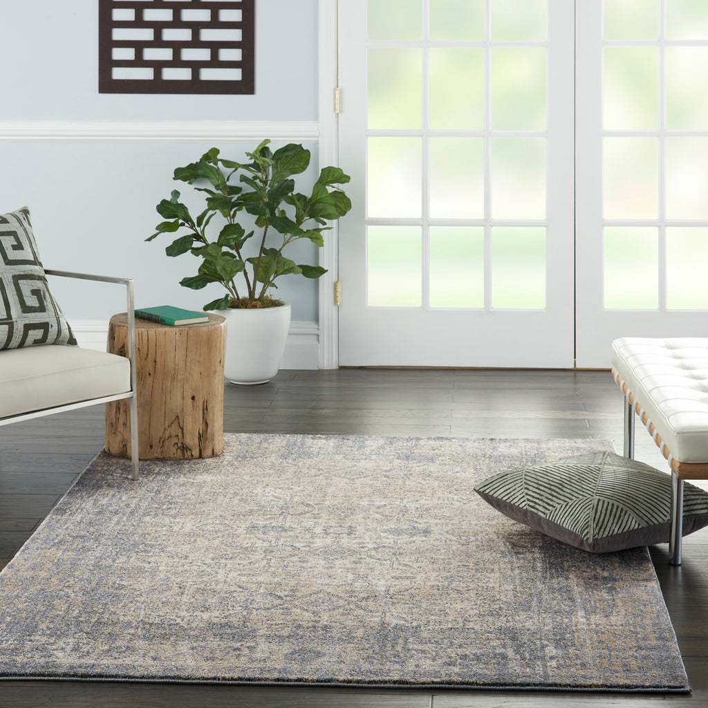 nourison moroccan celebration ki3m1 ivory slate rug