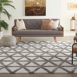 nourison highlands hnd01 grey rug