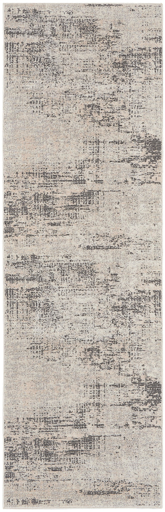 nourison rush ck953 ivory beige rug