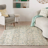 nourison colorado clr02 ivory green rug