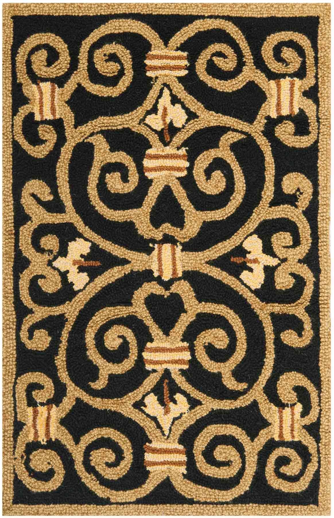 safavieh clearance chelsea hk11a black rug
