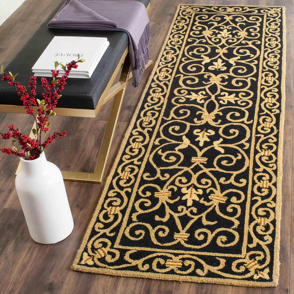 safavieh clearance chelsea hk11a black rug