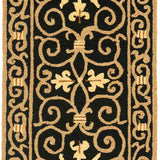 safavieh clearance chelsea hk11a black rug