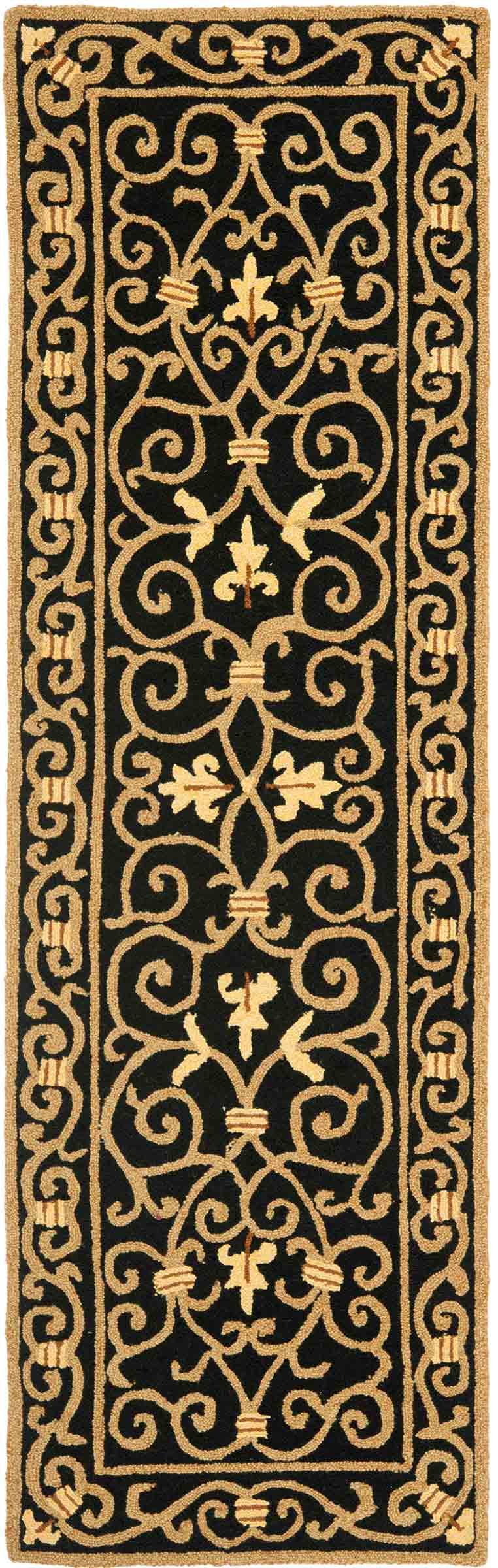 safavieh clearance chelsea hk11a black rug