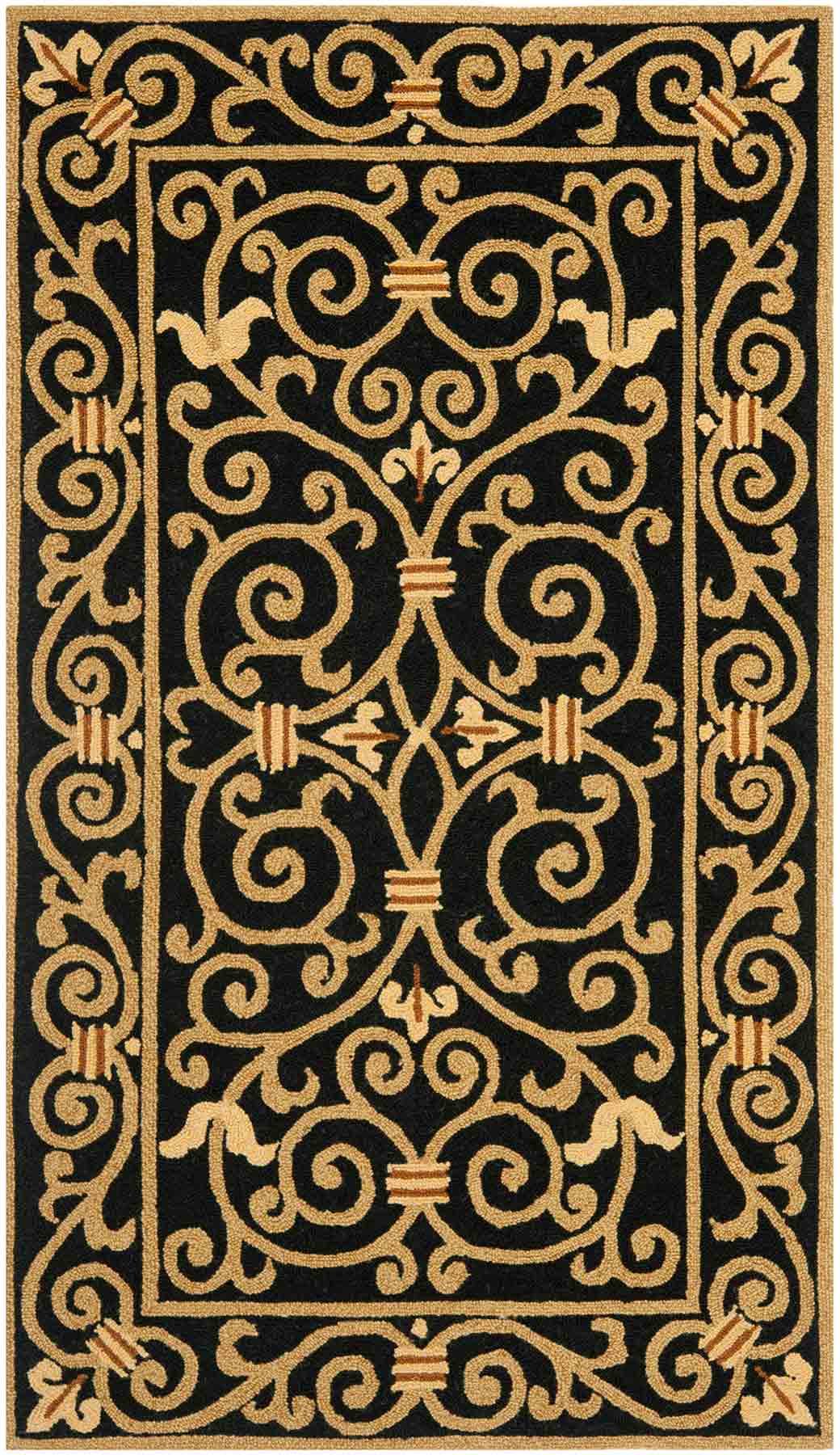 safavieh clearance chelsea hk11a black rug