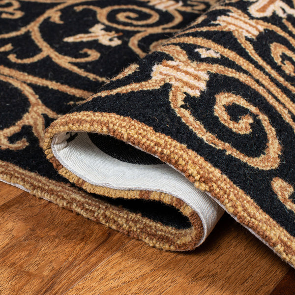 safavieh clearance chelsea hk11a black rug
