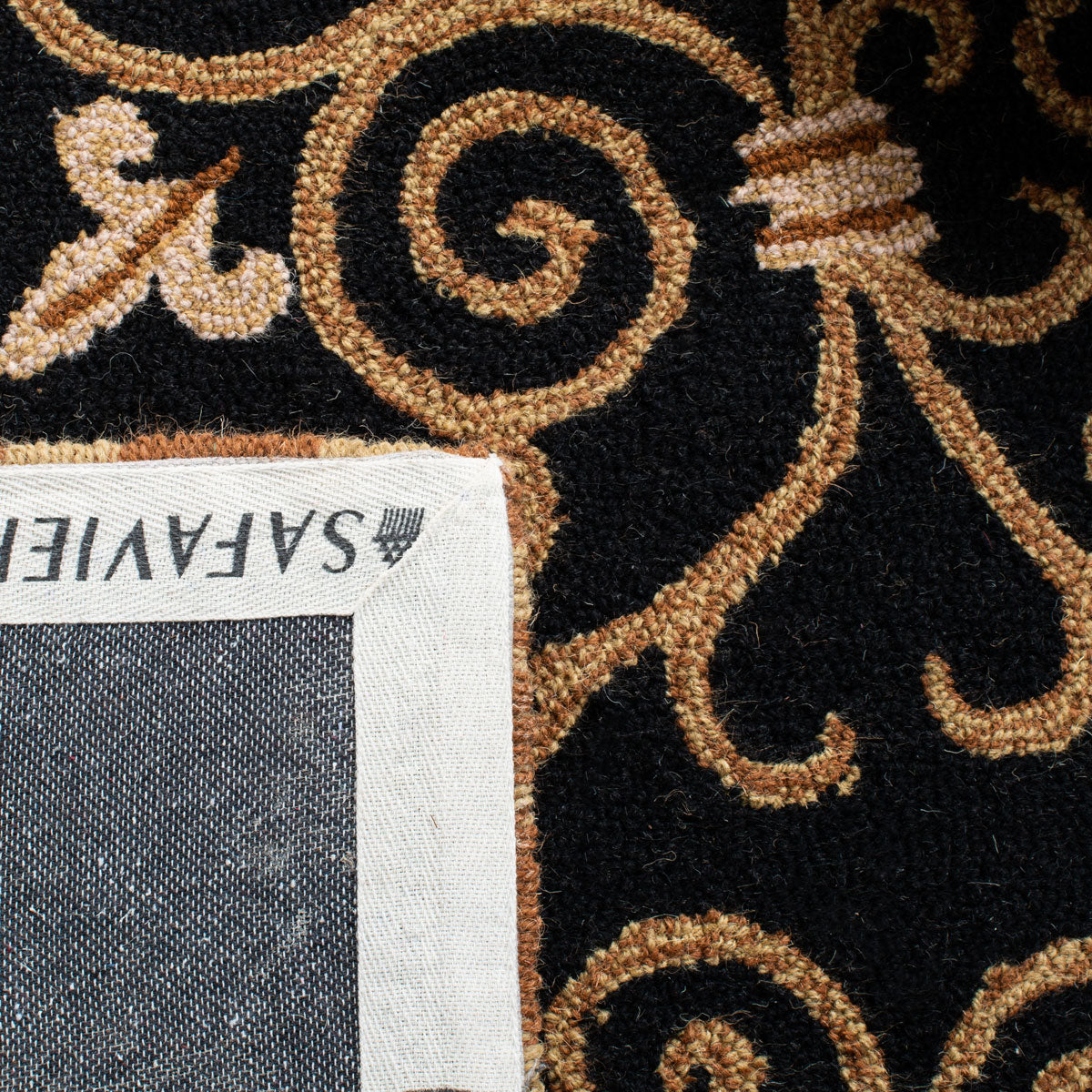 safavieh clearance chelsea hk11a black rug