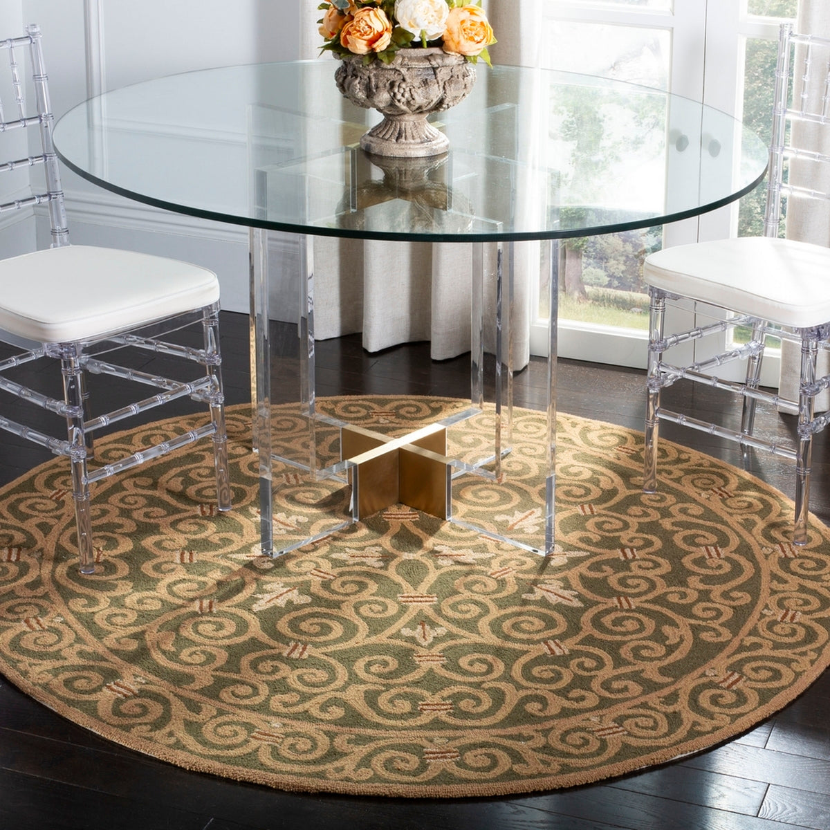 safavieh clearance chelsea hk11b light green rug