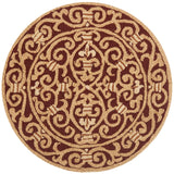 safavieh clearance chelsea hk11c burgundy rug