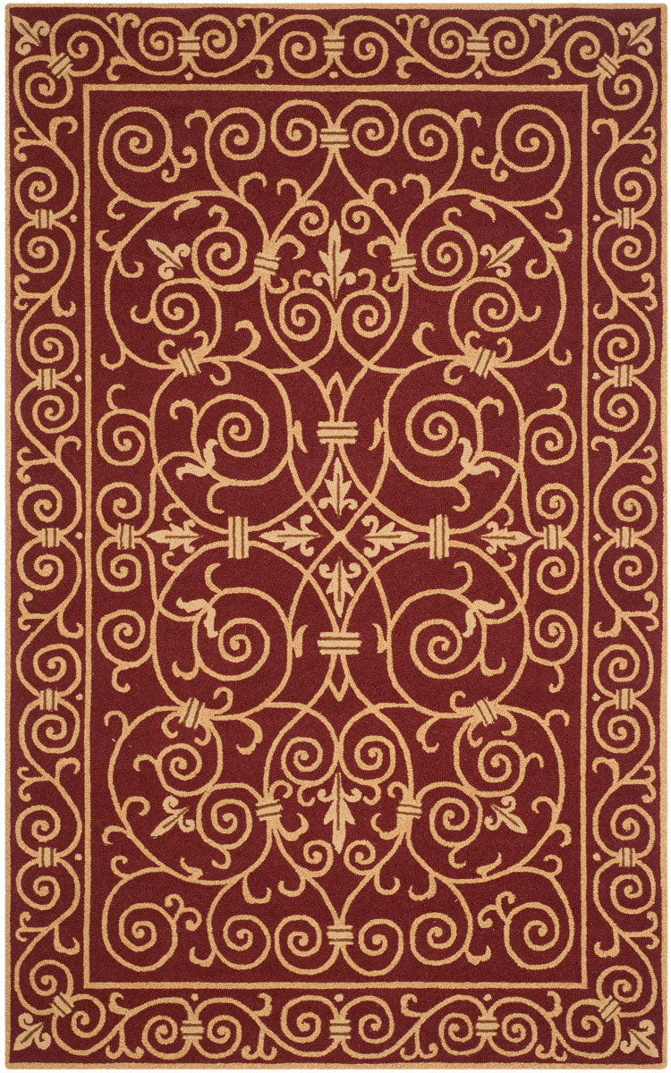 safavieh clearance chelsea hk11c burgundy rug