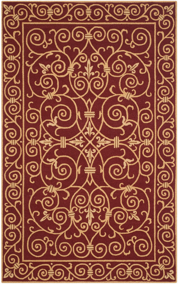 safavieh clearance chelsea hk11c burgundy rug