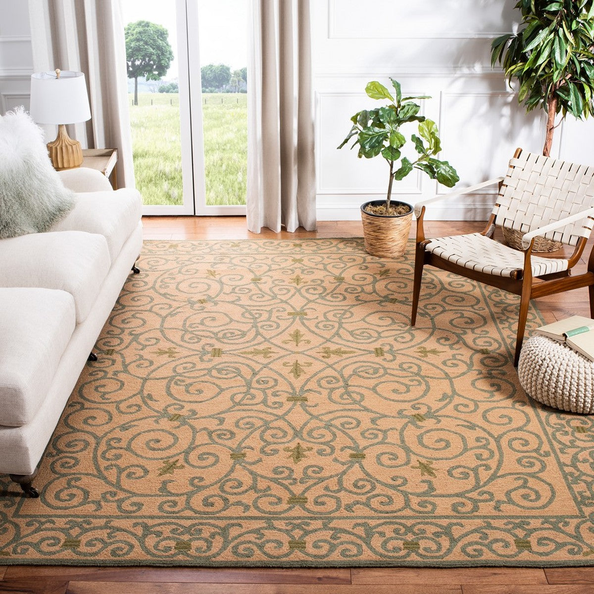 safavieh clearance chelsea hk11g light green rug