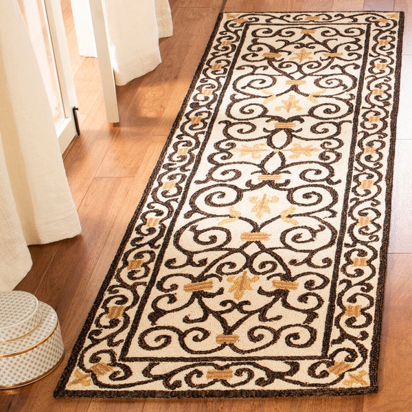 safavieh clearance chelsea hk11h dark brown rug