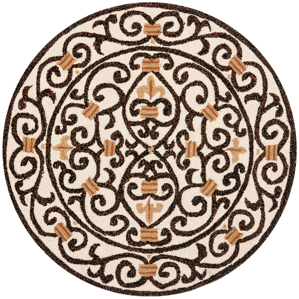 safavieh clearance chelsea hk11h dark brown rug