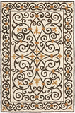 safavieh clearance chelsea hk11h dark brown rug