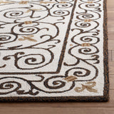 safavieh clearance chelsea hk11h dark brown rug