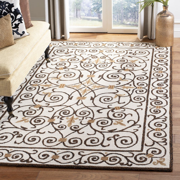 safavieh clearance chelsea hk11h dark brown rug