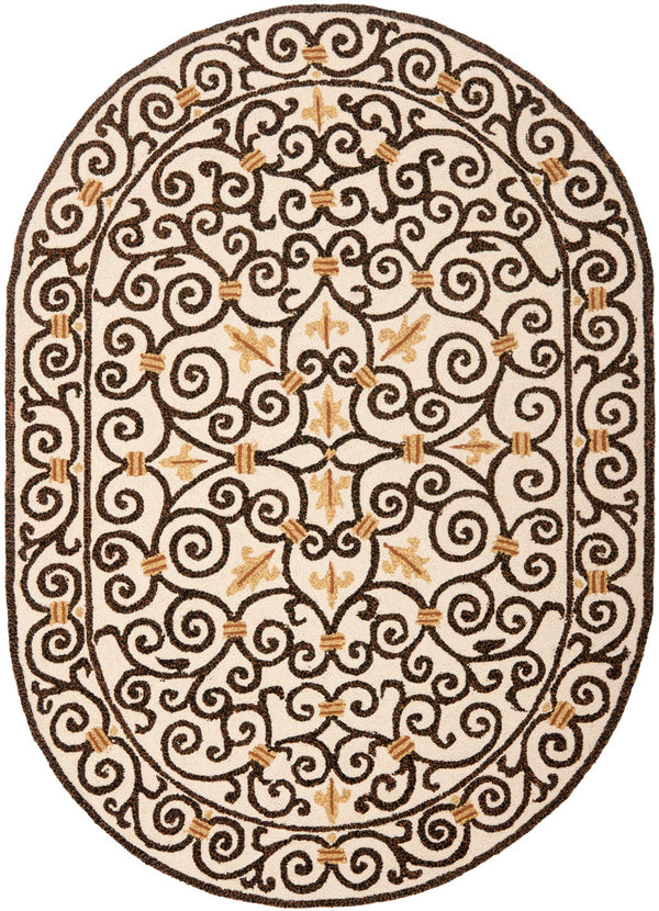 safavieh clearance chelsea hk11h dark brown rug