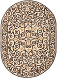 safavieh clearance chelsea hk11h dark brown rug