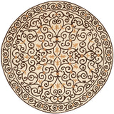 safavieh clearance chelsea hk11h dark brown rug