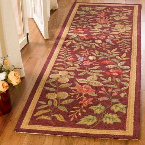 Safavieh Clearance Chelsea HK210C Burgundy Rug