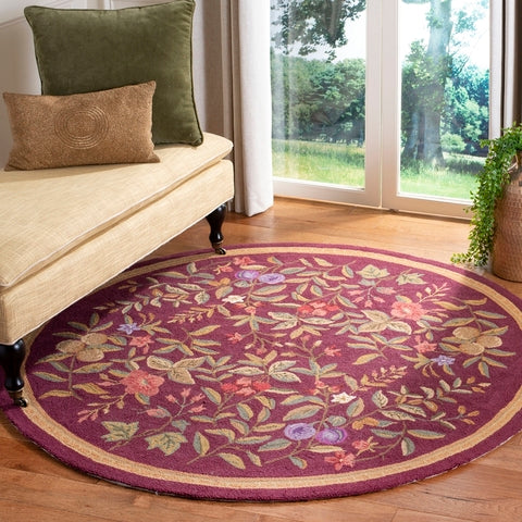 Safavieh Clearance Chelsea HK210C Burgundy Rug