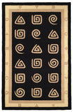 safavieh clearance chelsea hk211b black rug