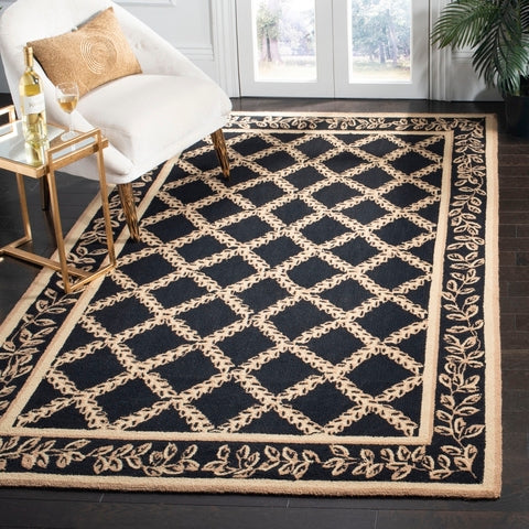 Safavieh Clearance Chelsea HK230D Black Rug
