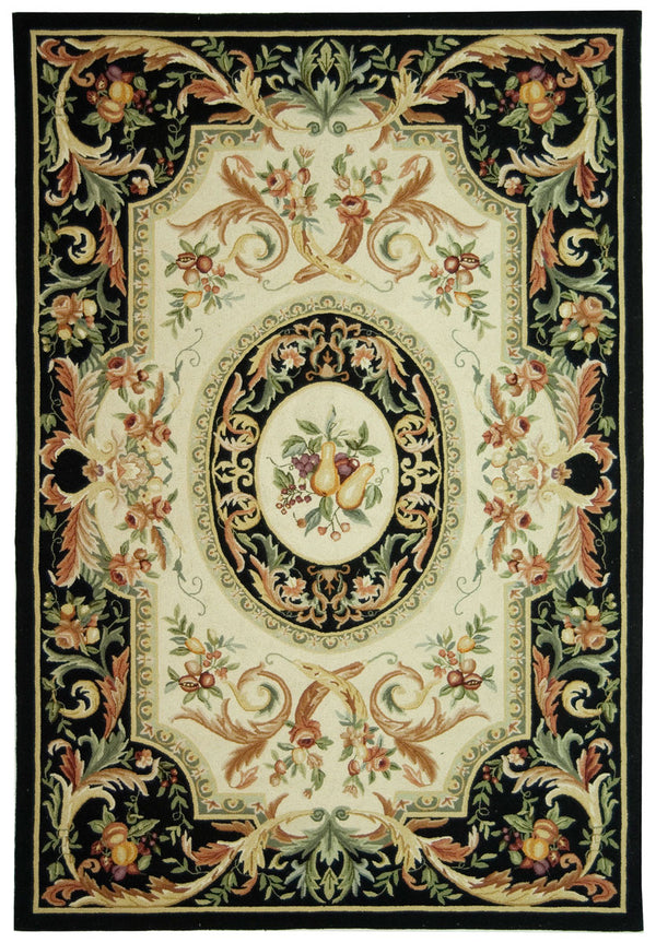 safavieh clearance chelsea hk80a black rug 1