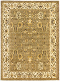 safavieh clearance heirloom hlm1666 5211 green rug