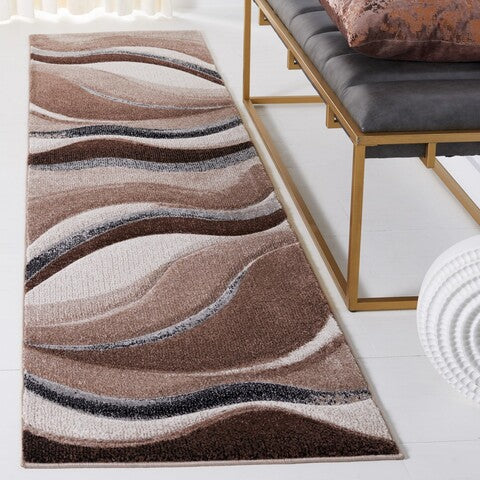 safavieh clearance hollywood hlw718p brown rug
