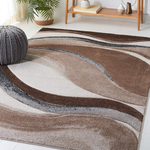 safavieh clearance hollywood hlw718p brown rug