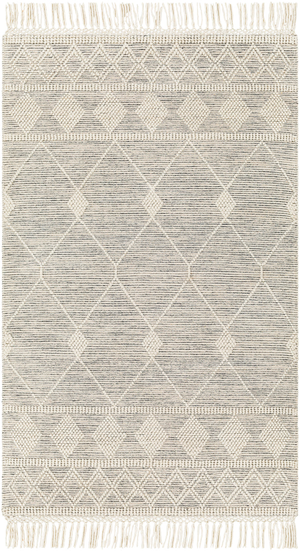 surya hemingway hmg 2301 light grey rug