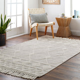 surya hemingway hmg 2301 light grey rug