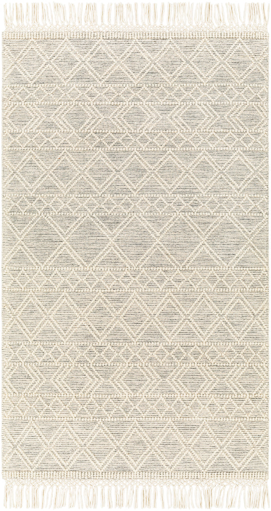 surya hemingway hmg 2303 light grey rug