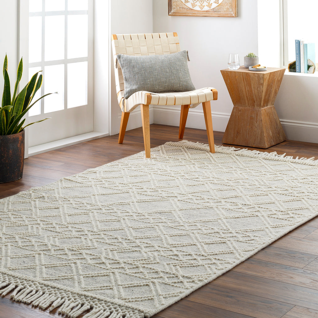 surya hemingway hmg 2303 light grey rug