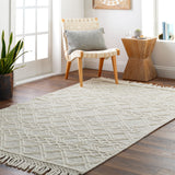 surya hemingway hmg 2303 light grey rug