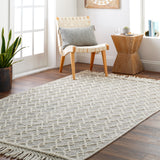 surya hemingway hmg 2304 light grey rug