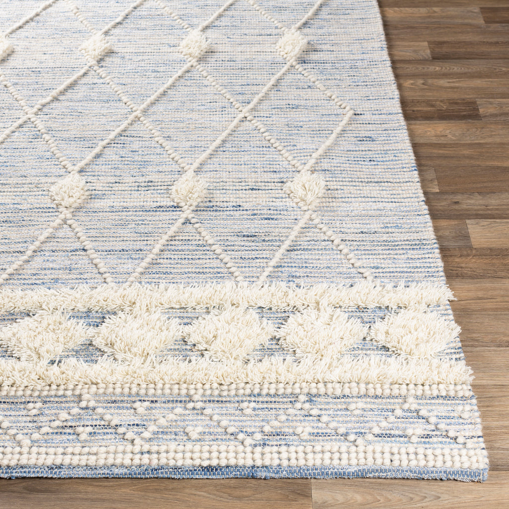 surya handira hnr 2302 sky blue rug