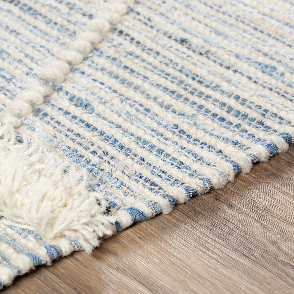 surya handira hnr 2302 sky blue rug
