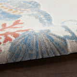 nourison seaside sds03 ivory multi rug