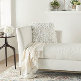 nourison life styles dc256 white pillow