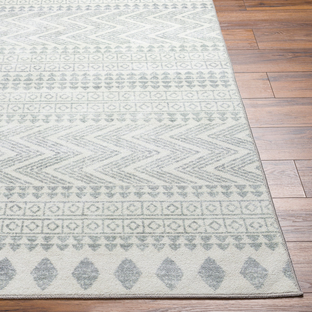 surya hera hrh 2300 light grey rug
