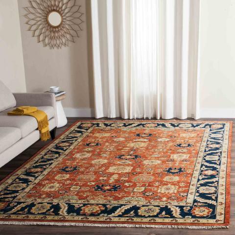 safavieh clearance heriz hrz277a rust rug