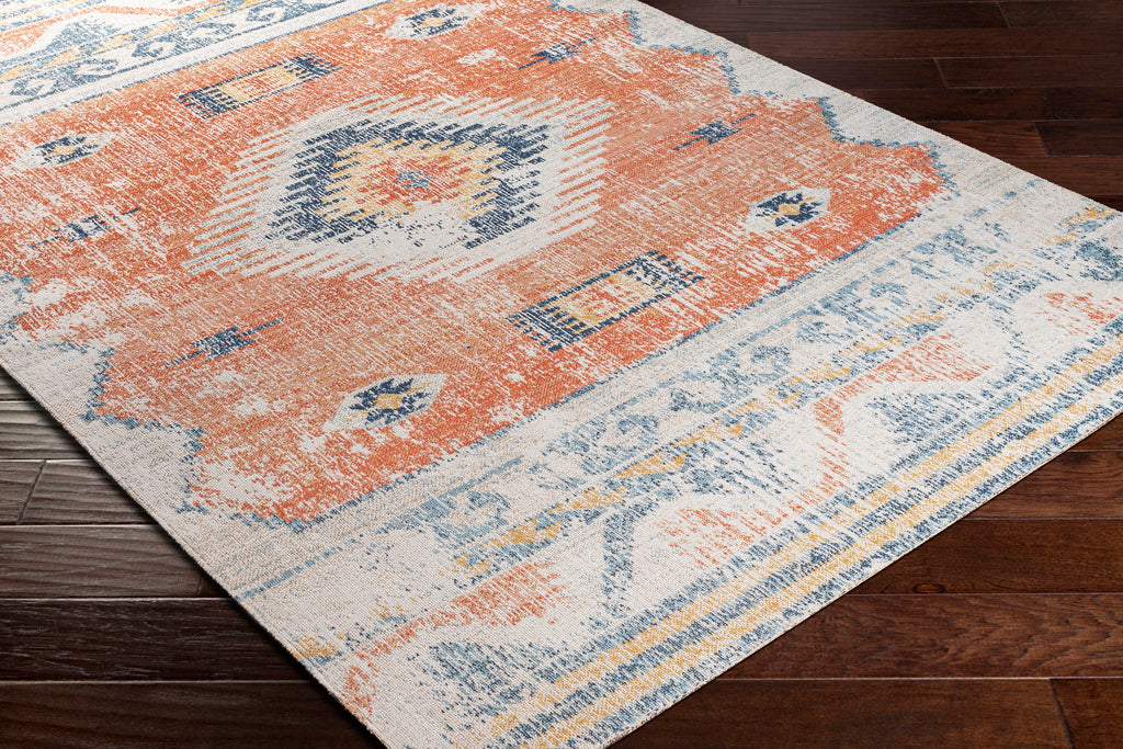 Surya Huntington Beach Orange Rug | Orange Rugs | Rugs Done Right 
