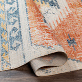 Surya Huntington Beach Orange Rug | Polyester Rugs | Rugs Done Right 