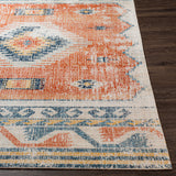 Surya Huntington Beach Orange Rug | Rectangular Rugs | Rugs Done Right 